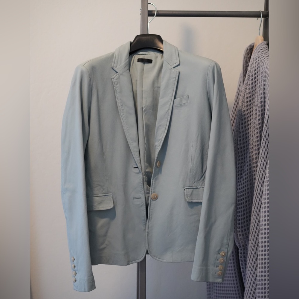 ATM leather blazer